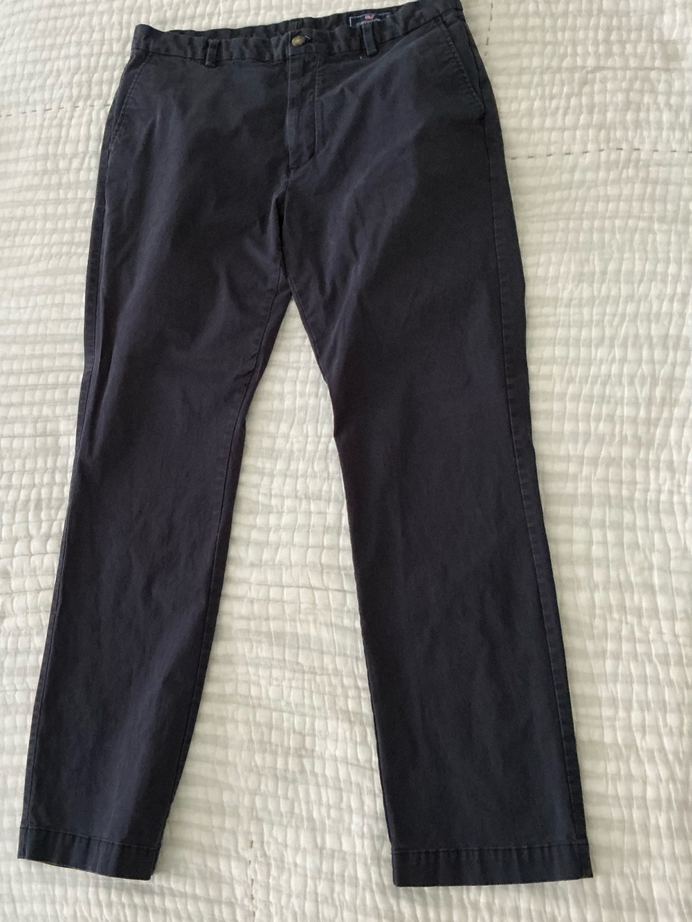 Vineyard Vines Men's Straight Pants in Dark Navy